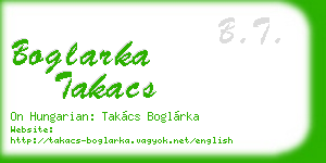 boglarka takacs business card